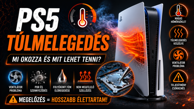 Read more about the article PS5 túlmelegedés – mi okozza és hogyan lehet megelőzni?